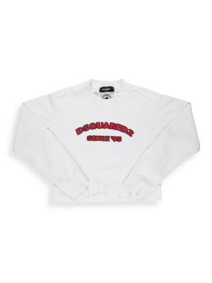 Dsquared2 Logo Print Crewneck Sweatshirt