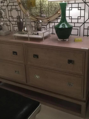 Harlan Dresser Cerused Oak