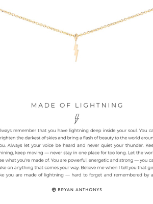 Made Of Lightning Necklace