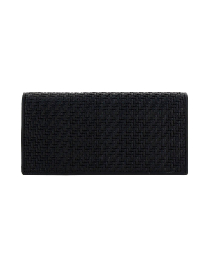 Ermenegildo Zegna Woven Bi-fold Wallet