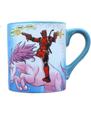 Silver Buffalo Deadpool Best Mug Ever 14oz Ceramic Mug