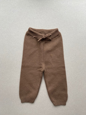 Knitted Pants Brown