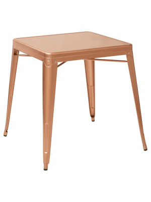 Bristow Antique Metal Table Copper - Osp Home Furnishings