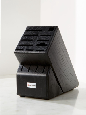 Wusthof ® 15-slot Black Knife Block