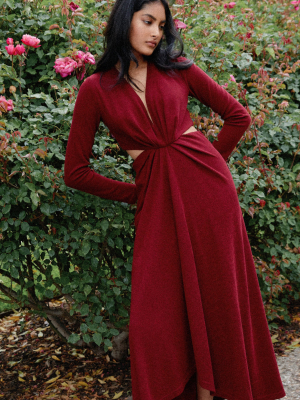 Brighton Cutout Jersey Dress