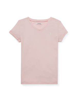 Jersey V-neck T-shirt