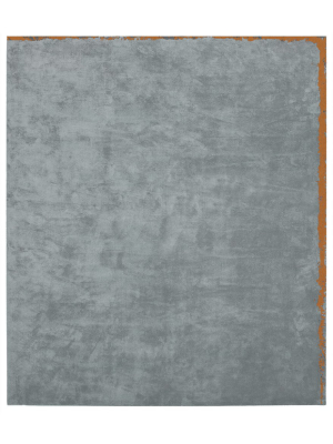 Dijon Nester Hand Knotted Rug In Light Grey Design By Second Studio