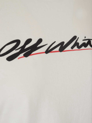 Off-white Script Logo T-shirt