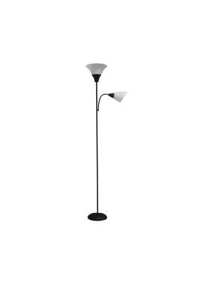 Torchiere With Task Light Floor Lamp - Room Essentials™