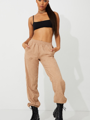 Sand Cord Joggers