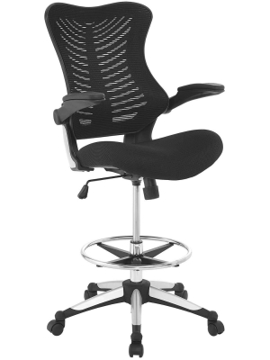 Charge Drafting Chair Black - Modway