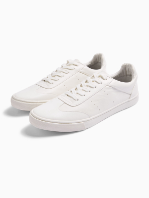 White Titan Retro Sneakers