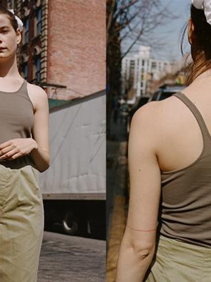 Jersey Tank Top, Granite Grey