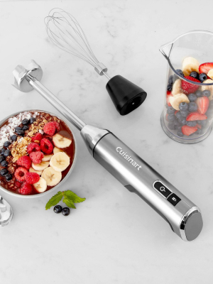 Cuisinart Evolutionx Rechargeable Cordless Hand Blender - Gunmetal - Rhb-100tg