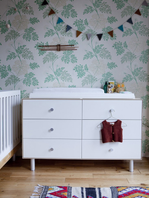 6 Drawer Dresser - Classic - White/birch