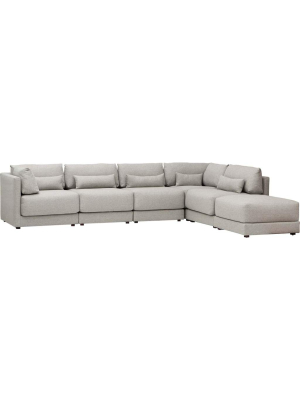 Keland Sectional, Pewter