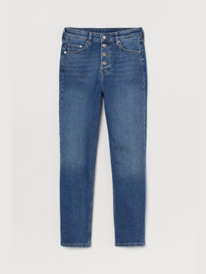 Vintage Slim High Ankle Jeans