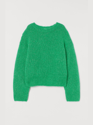 Knit Wool-blend Sweater