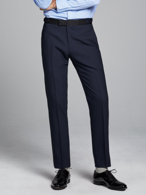 Sutton Tuxedo Pant In Italian Navy Wool