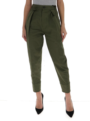 Dsquared2 High Waisted Cropped Pants