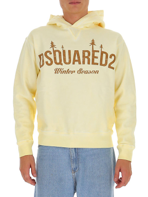 Dsquared2 D2 Winter Season Hooded Sweatshirt