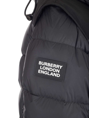 Burberry Detachable Sleeve Hooded Puffer Jacket