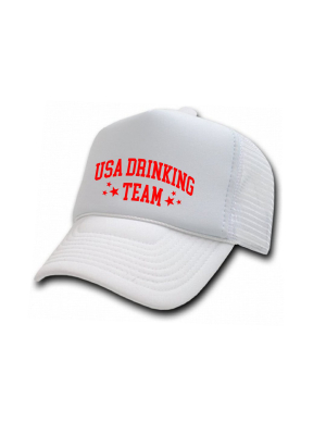 Usa Drinkig Team [trucker Hat]