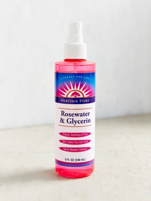 Heritage Store Rosewater & Glycerin Spray