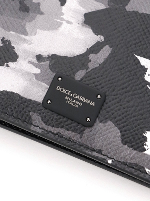 Dolce & Gabbana Camouflage Bifold Wallet