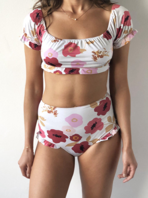 Floral Dennin Bikini