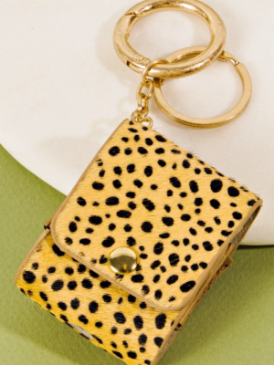 Animal Print Calf Hair Airpod 2nd Generation Case