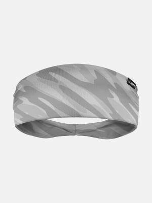 Light Gray Disruptive Camo Headband