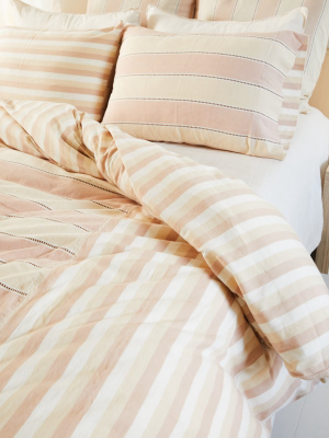 Stripes Duvet Cover - Clay