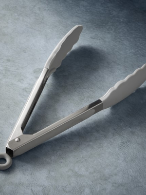 Open Kitchen By Williams Sonoma Grey Silicone Tongs