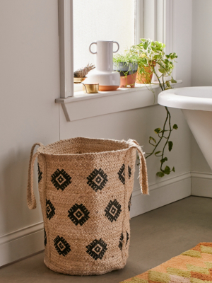 Boho Jute Laundry Bag