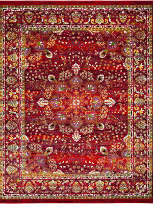 Cherokee Red/red Area Rug