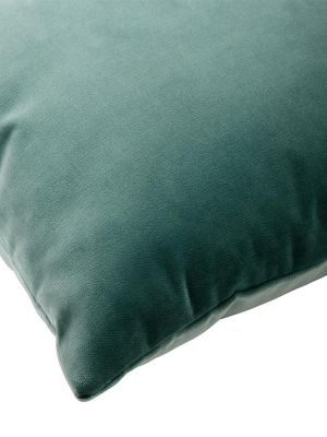 Nuova Green Velvet Pillow