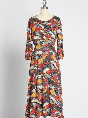 Perennial Praise Midi Dress