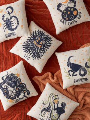 Zodiac Throw Pillow