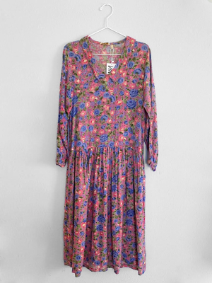 Igwt Vintage - Collared Dress / Floral