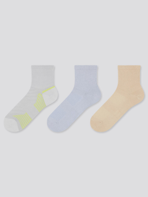 Women Crew Sports Socks (3 Pairs)