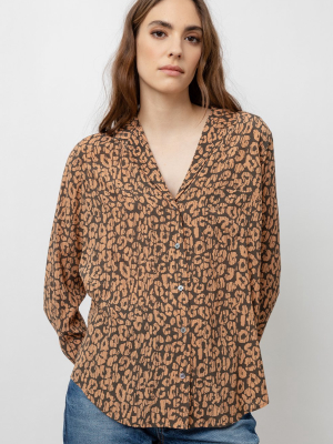 Rebel Shirt - Batik Cheetah