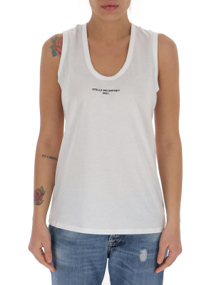 Stella Mccartney Logo Print Tank Top