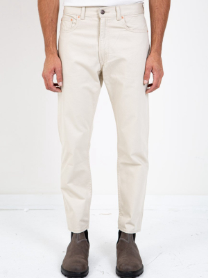 5 Pocket Sateen Pant Creme Brulee