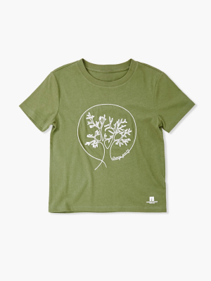 Girls American Forests Always Growing Tee (kids)