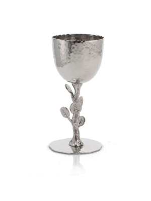 Botanical Leaf Kiddush Cup