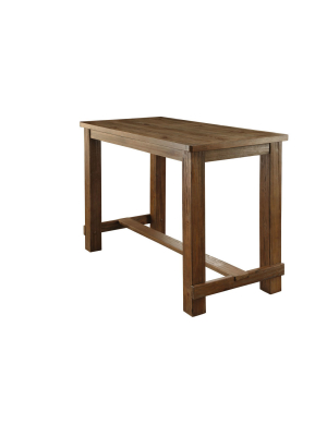 Eliza Rustic Bar Table Natural - Iohomes