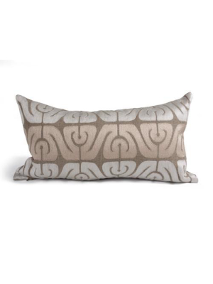 Inca Pillow In Natural And Ivory Design By Bliss Studio