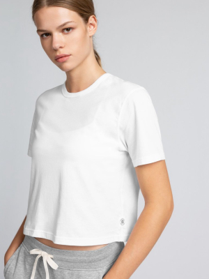 Reigning Champ Women's Box Fit T-shirt, White
