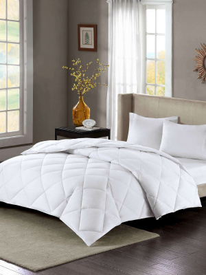 Cotton Sateen Down Alternative Comforter Level 3 Warmest 3m Thinsulate Maximum Warmth (full/queen) White